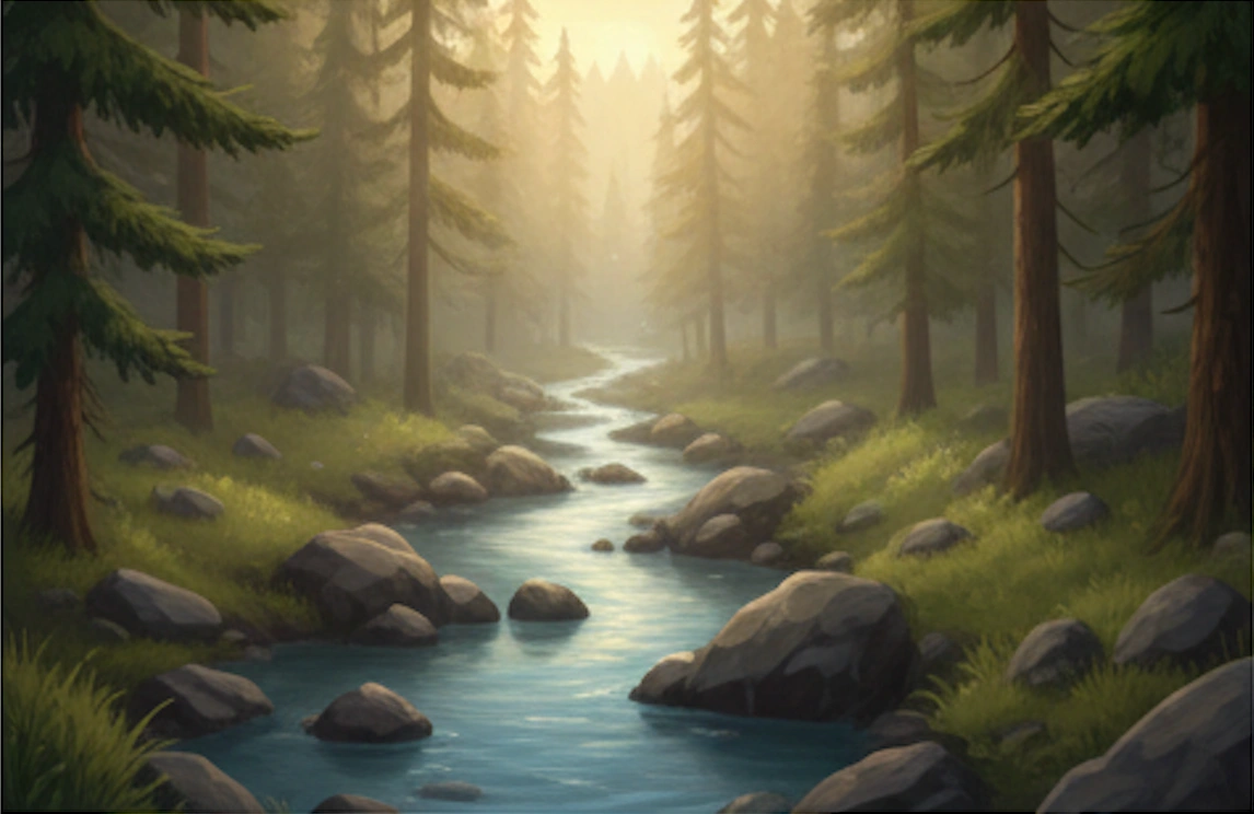 Світанок у котеджах Spadok Forest Villas